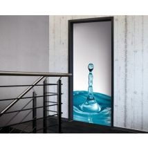 TÃ¼r 2.0 XXL Wallpaper fÃ¼r TÃ¼ren 20025 Plopp - selbstklebend- Blickfang fÃ¼r Ihr zu Hause - TÃ¼r Aufkleber Tapete Fototapete FotoTÃ¼r 2.0 XXL Vintage Antik Stil Retro Wallpaper Fototapete