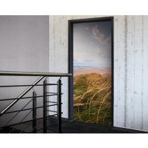 TÃ¼r 2.0 XXL Wallpaper fÃ¼r TÃ¼ren 20028 Sylt - selbstklebend- Blickfang fÃ¼r Ihr zu Hause - TÃ¼r Aufkleber Tapete Fototapete FotoTÃ¼r 2.0 XXL Vintage Antik Stil Retro Wallpaper Fototapete