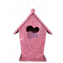 Casa Padrino Designer Vogelhaus Rosa- Vogelpalast