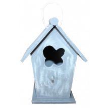 Casa Padrino Designer Vogelhaus Blau-  Vogelpalast