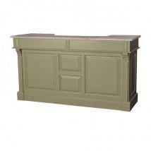 Casa Padrino Jugendstil Theken Schrank 160 cm Theke Ladentheke Landhaus Stil Ladeneinrichtung - alle Farben