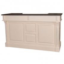 Casa Padrino Jugendstil Theken Schrank 160 cm Theke Ladentheke Landhaus Stil Ladeneinrichtung - alle Farben