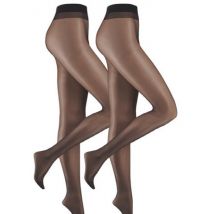 Camano Damen Feinstrumpfhosen Everyday Tights 20 DEN 2er Pack