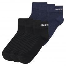 Skechers Unisex Quarter Socken Mesh Ventilation - 6er 9er 12er Multipack