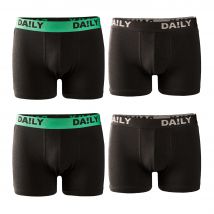 DA!LY UNDERWEAR Herren Boxershort 4er Pack