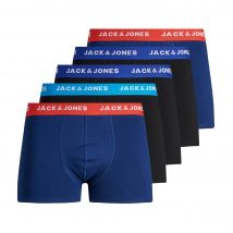 Jack & Jones Herren Boxershort JACLEE TRUNKS 5er Pack