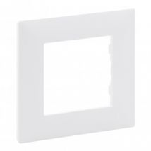 Placa Embelezadora 1 Módulo LEGRAND Niloé Step 864_71 Branco