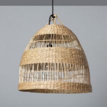 Lámpara Colgante Fibras Naturales Big Sami Ø450 mm ILUZZIA Varias opciones