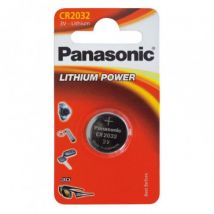 Bateria 1 Pilha de Lítio 3V Panasonic CR-2032EL/1B 1