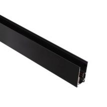 Carril Magnético Monofásico 20 mm Superfície 48V 1m Preto
