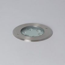 Foco Exterior LED 7W Empotrable Suelo Inox