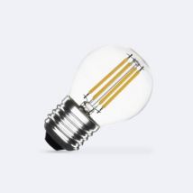 Lâmpada Filamento LED E27 4W 470 lm G45 Várias opções