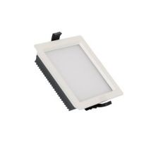 Downlight LED 15W SAMSUNG New Aero Slim Cuadrado 130 lm/W Microprismático (UGR17) LIFUD Corte 135x135 mm