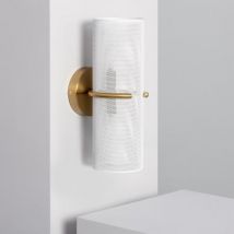 Aplique de Pared de Metal Daily Dorado