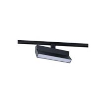 Foco Carril Lineal LED Monofásico 24W Regulable TRIAC CCT Seleccionable No Flicker Elegant Negro (3000K - 4000K - 5000K)