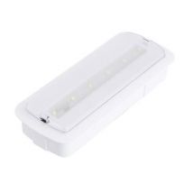 Luz Emergencia LED Empotrable/Superficie 200lm Permanente/No Permanente Corte 246x84 mm 3 W