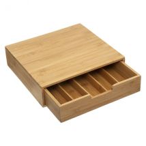 Porte capsules café Tiroir Bois