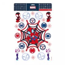 Stickers pour fenêtre Disney Spiderman toile
