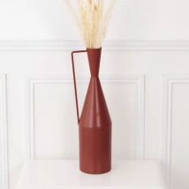 Vase en métal (H50 cm) Severino Rouge