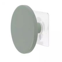 Zelfklevende kapstok (D8,5 cm) Easy Chic Kaki