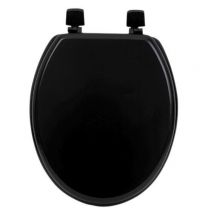 Toiletbril Uni Zwart
