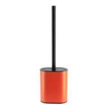 Platte WC-borstel Black line Sienna/ Zwart