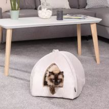 Tente d'intérieur pour chat Sweet Cat L35 cm Ecru