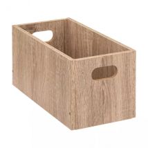 Boite de rangement (15 x 31 x 15 cm) Mano bois Naturel