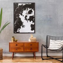 Fotobehang zelfklevend (257 x 260 cm) Crumblestone Grijs
