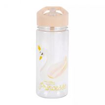 Kinderen plastic fles (17,5 cm) Roze Zwaan