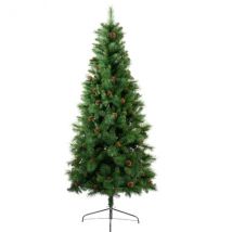 Árbol artificial de Navidad Norfolk Alto 150 cm Verde