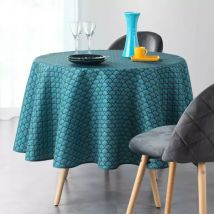 Nappe ronde anti tache (D180 cm) Artchic Bleue