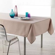 Tafelkleed rechthoekig gecoat (L250 cm) Newton Linnenkleur