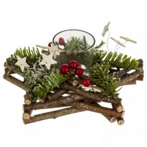 Porta candela Etoile Verde