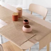 Set di 2 tovagliette juta Leny Beige