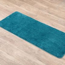 Tapis de bain microfibre (50 x 120 cm) Hiro Bleu canard
