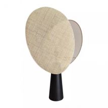 Lampada da tavolo rotin grand modèle Almeria Beige