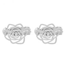 Set di 2 mollette fermatenda Lina Bianco