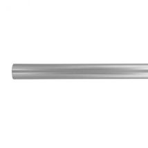 Bastone per tenda in ferro battuto (L250 cm - Ø28 mm) Argento opaco