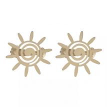 Lot de 2 pinces rideau Helios Or