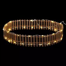 Barriera luminosa Marrone bianco caldo per creazione di un villaggio