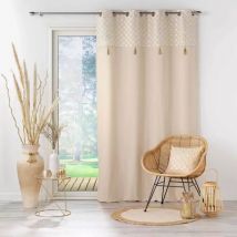 Rideau coton (140 x 240 cm) Rafina Beige