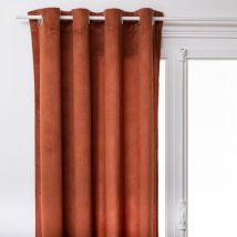 Rideau oeillets (140 x 260 cm) Lilou Terracotta