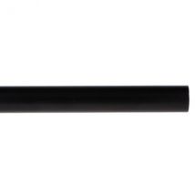 Tringle rideau métal extensible (L185 - 350 cm / D28 mm) Lino Noir mat