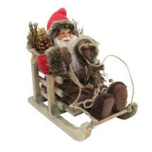 Babbo Natale sulla slitta Armand Alt.24,50 cm