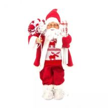 Père Noël déco Traditionnel (H45 cm) Gilles