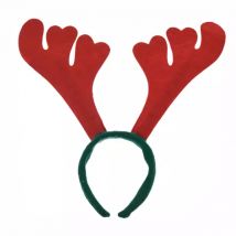 Serre-tête Renne Rouge rouge et vert