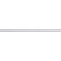 Tringle rideau métal extensible (L185 - 350 cm / D28 mm) Lino Blanc mat