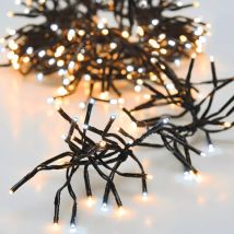 Lichtsnoer Boa 21,80 m tweekleurig 3000 LED warm wit en koud wit KZ