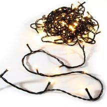 Lichterkette mit Timer 10 m Warmweiß 100 LEDs CV